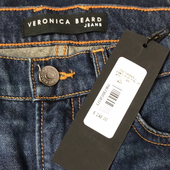 VERONICA BEARD Sandi Lunar High-Rise Cropped Jean - Picture 2 of 3